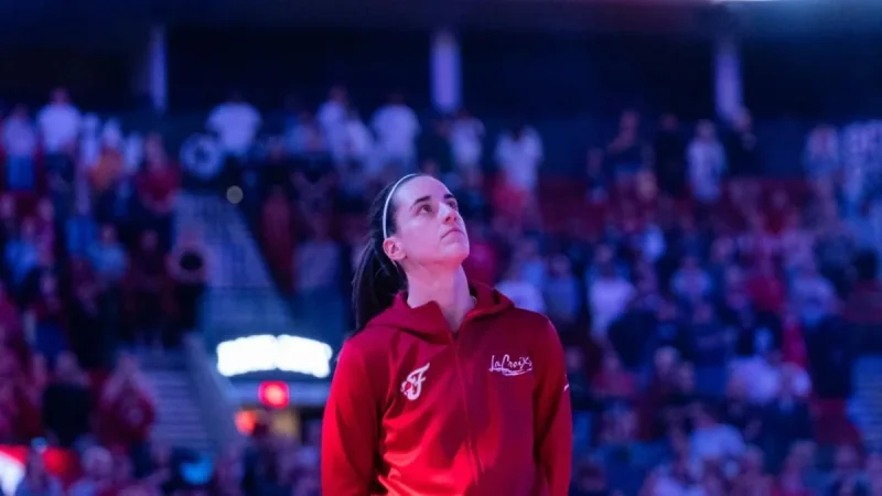 Indiana Fever Caitlin Clark Walks Past Tyasha Harris High-Five