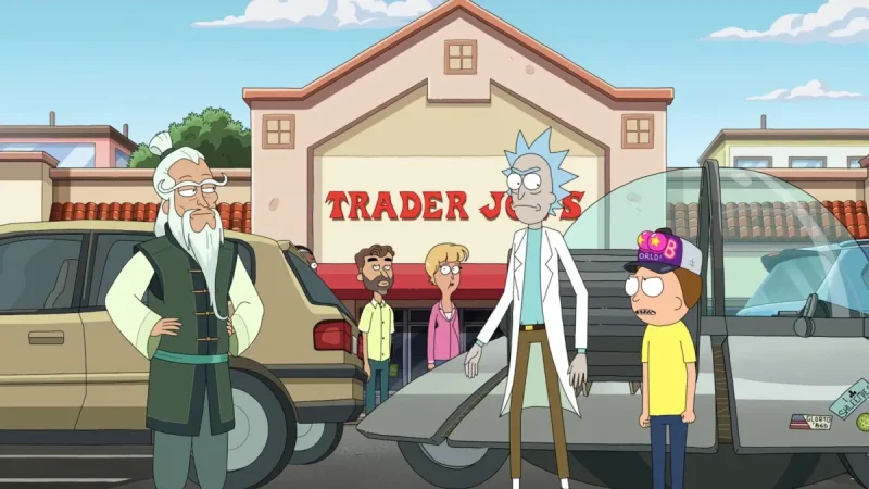 Scott Marder Teases Rick And Morty Season 9 Episode 3 Trader Joe's Fender Bender