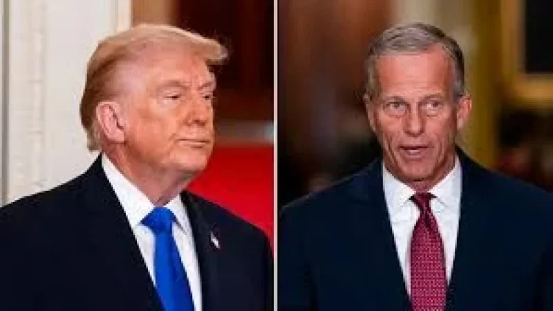 Trump Demands Thune Fire Parliamentarian Over $72 Billion Bill