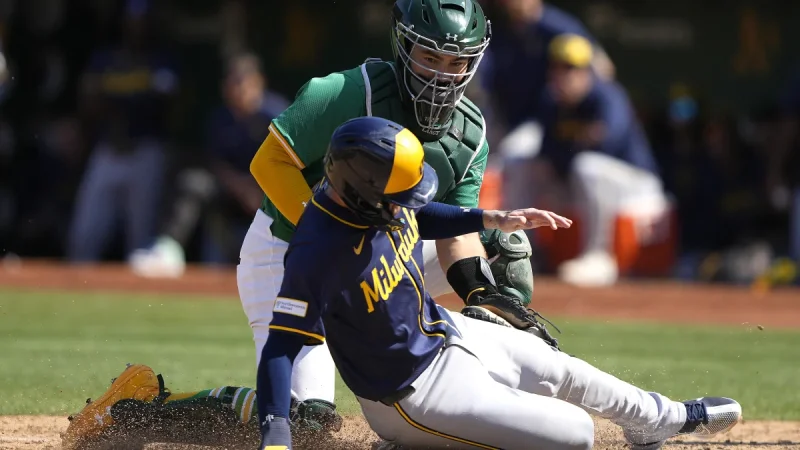 Brewers Vs Athletics: Milwaukee Opens 3-Game Las Vegas Set