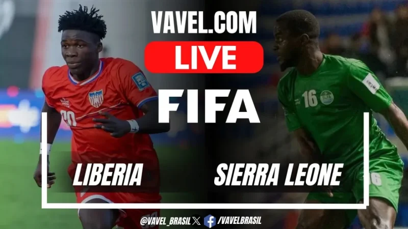 Kosiah Sparks Liberia’s 3-0 Lead Over Sierra Leone — Liberia Vs Sierra Leone