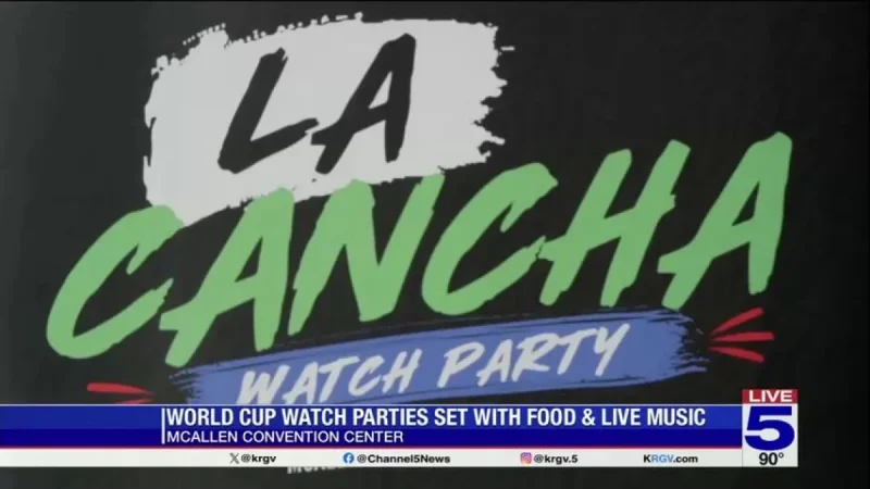 McAllen sets first World Cup watch party Thursday at 2 p.m. — Wfaa News