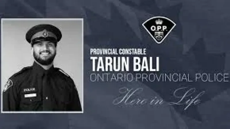 OPP Says Tarun Bali Opp Officer Died After Hearst Investigation