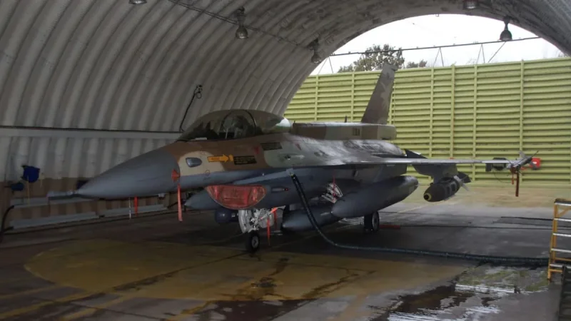 Soar imagery suggests damage at Ramat David Airforce Base hangar
