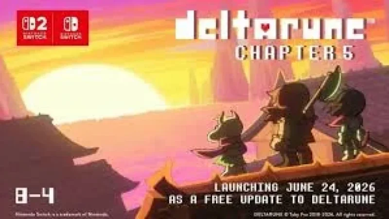 Toby Fox Sets June 24 for Deltarune Chapter 5