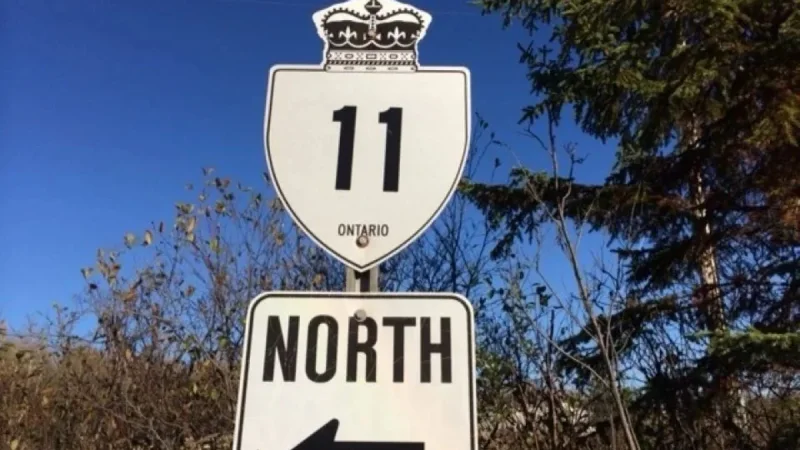Highway 11 Closed From Longlac to Hearst, Hearst Ontario