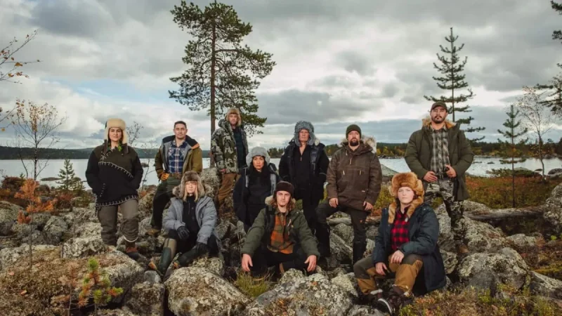 Alyce leads Sbs Australia Alone Australia season 4 in Sápmi, Finland