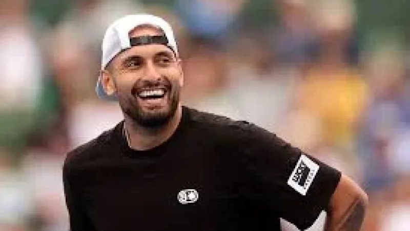 Kyrgios Beats Moutet for First Singles Win in 15 Months