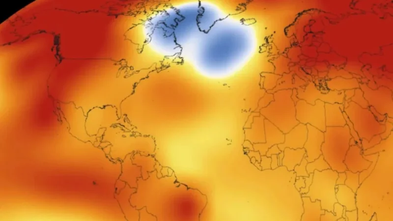 Stefan Rahmstorf tracks Cold Blob cooling south-east of Greenland