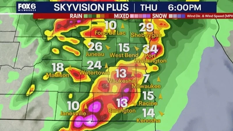 Enhanced Risk Thursday for Southern Wisconsin, Tornado Kenosha Weather Alert
