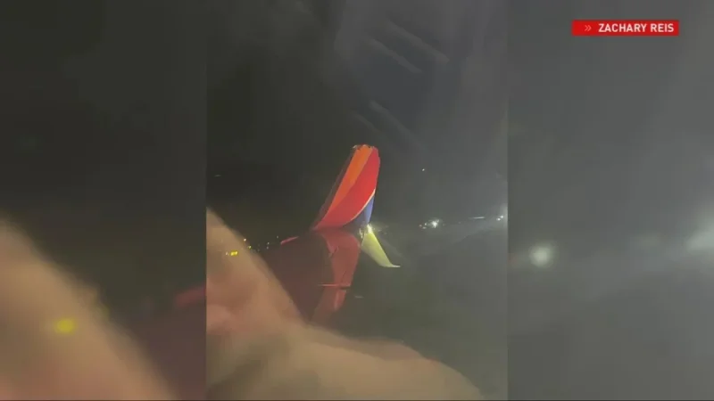 FAA says Southwest wing hit tail at Rhode Island T.f. Green International Airport