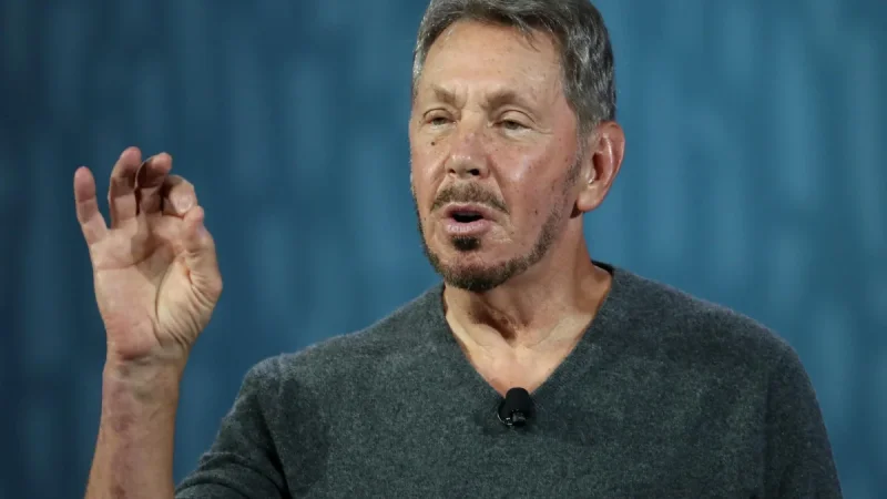 Larry Ellison Drops to Fifth Place After Oracle Slide