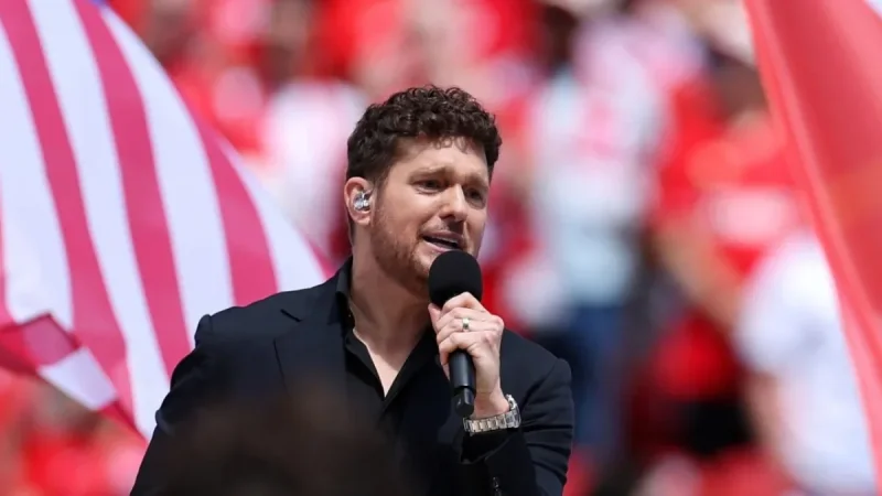 Michael Bublé canta en la inauguración de Copa Del Mundo 2026