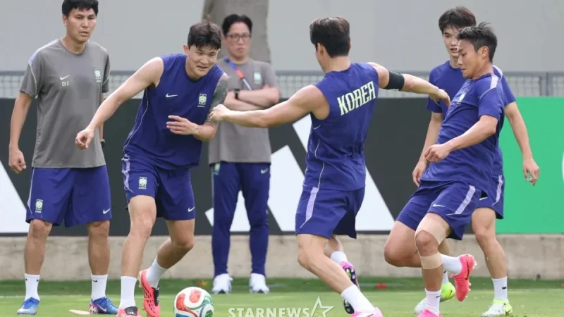 Seol Young-woo Leads South Korea Training at Chivas Verde Valle