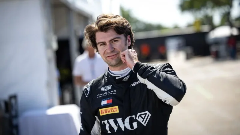 Colton Herta Makes First Cadillac F1 Practice Run in Barcelona