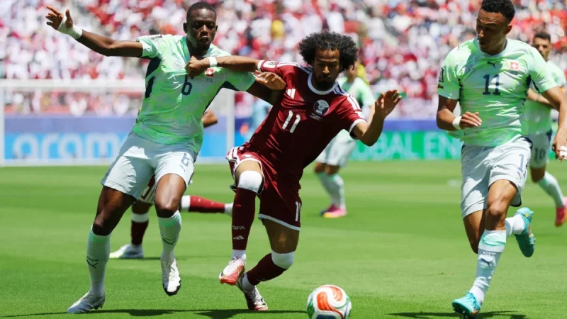 Julen Lopetegui Leads Qatar vs Switzerland Live After Abunada Penalty Save