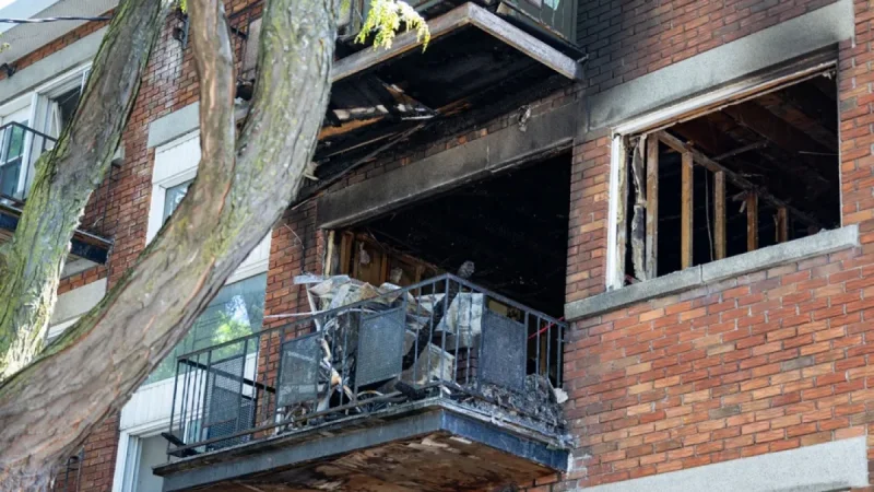 Manuel Couture links Saint-michel fire to 2 deaths