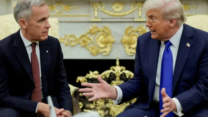 Prime Minister Of Canada Carney Softens Trump Tone Before G7