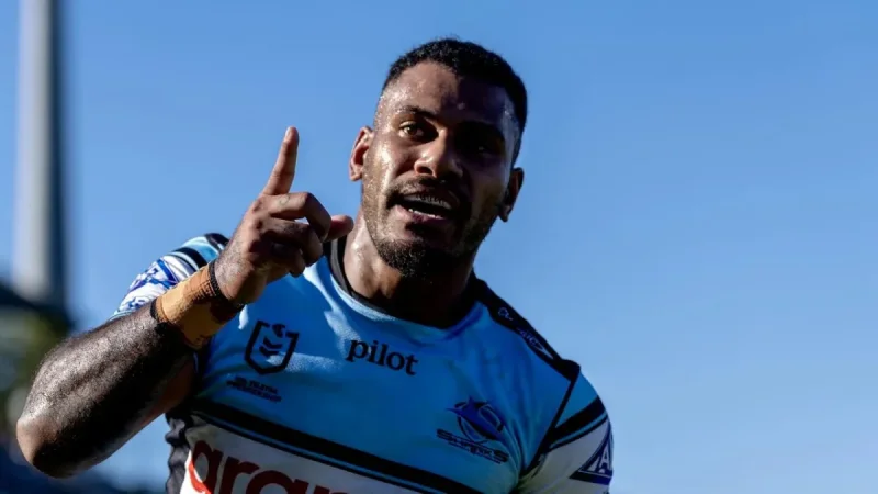 Sione Katoa Returns as Sharks Face Warriors Vs Sharks in New Zealand