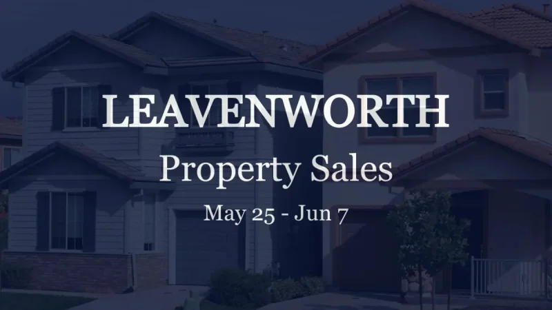 $875,000 home tops Leavenworth sales list