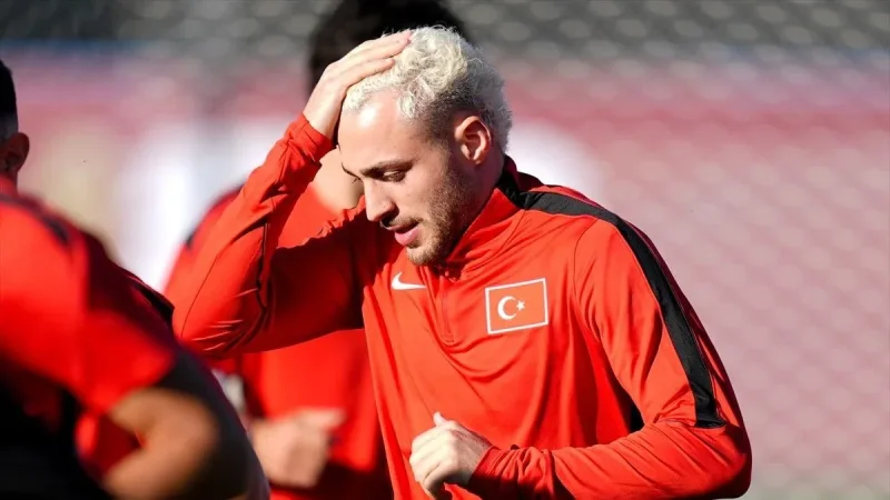 Barış Alper Yılmaz Bandanayla Dünya Kupası Saçını Gizledi