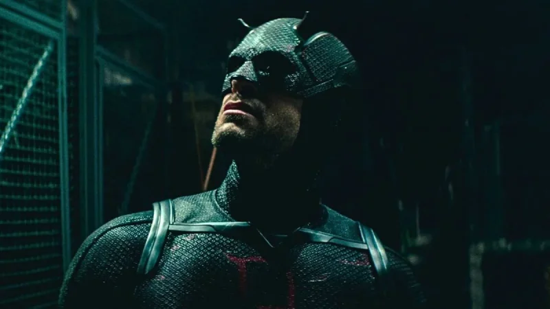 Charlie Cox, Mike Colter and Finn Jones Film Daredevil: Born Again Season 3