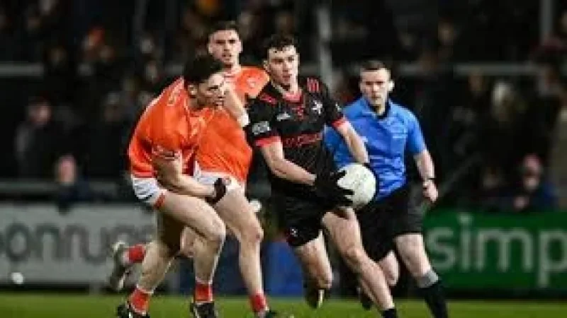 Oisin Conaty Misses Chance as Armagh Gaa Edge Louth