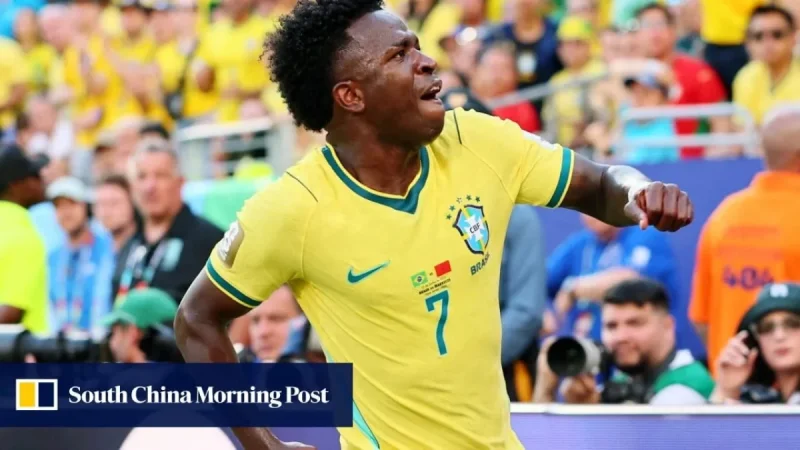 Vinicius Jr Lifts Brazil Level in Scotland V Morocco