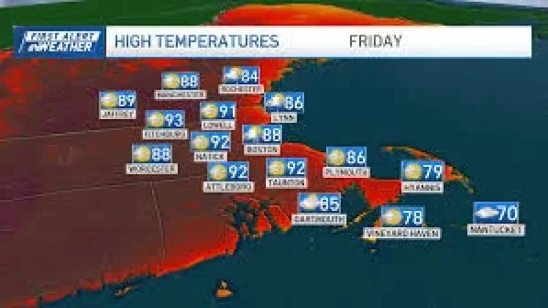 Weather In Boston: Berkshires Watch Issued for Friday Night Storms