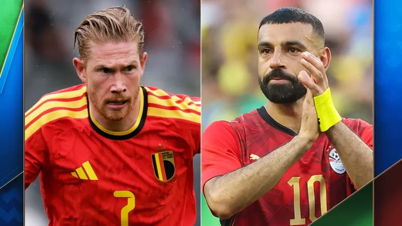 Belgium and Egypt send Kdb, Salah to Seattle showdown
