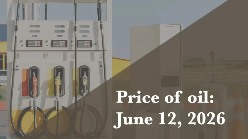 Brent Oil Prices Hold at $89.94 on June 12, 2026