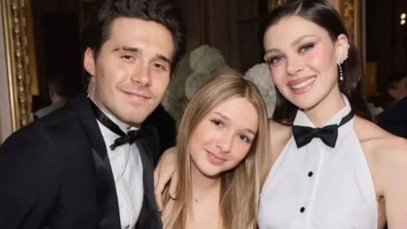 Brooklyn Beckham Calls Harper Beckham Visit Choreographed for Cameras