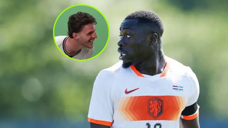 Declan Rice Says Brian Brobbey in Viral World Cup Clip
