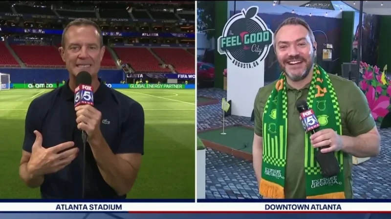 Georgia, the Whole Day Through Opens at Atlanta Stadium Match Days
