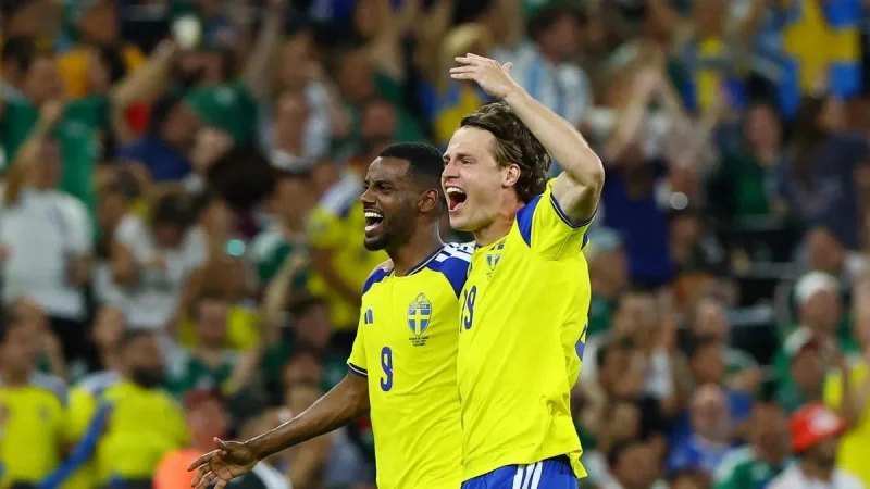 Mattias Svanberg Scores 18 Seconds After Coming On in Sweden's 5-1 Win