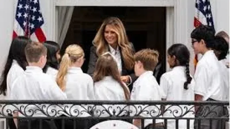 Melania Trump Launches Trumps Kids Accounts for Foster Youth