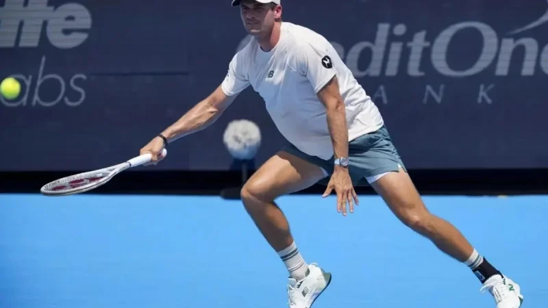 Mpetshi Perricard Serve Tips Queen's Club Opener Over Moutet