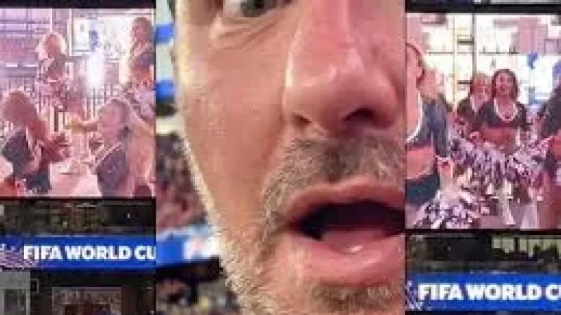 Sammie Bell Reacts to 2026 FIFA World Cup Cheerleaders in Boston — Scottish Fan World Cup Reaction