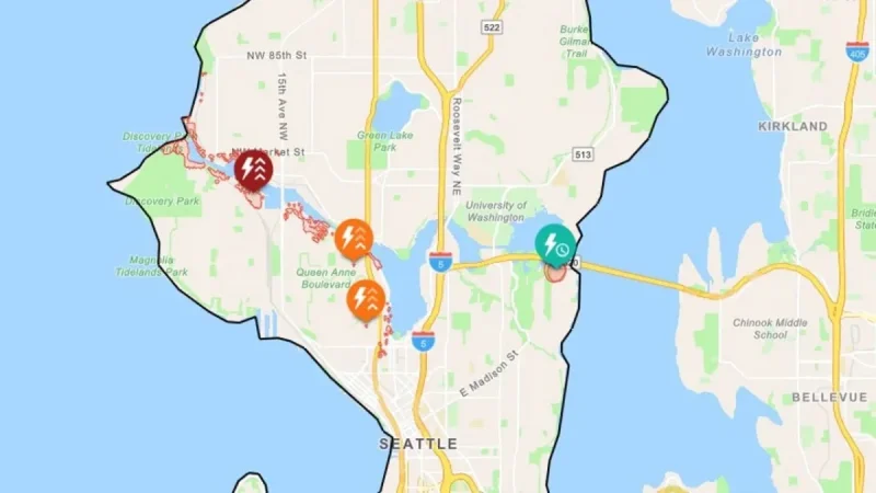 Seattle outage leaves 3,079 without power across North Seattle
