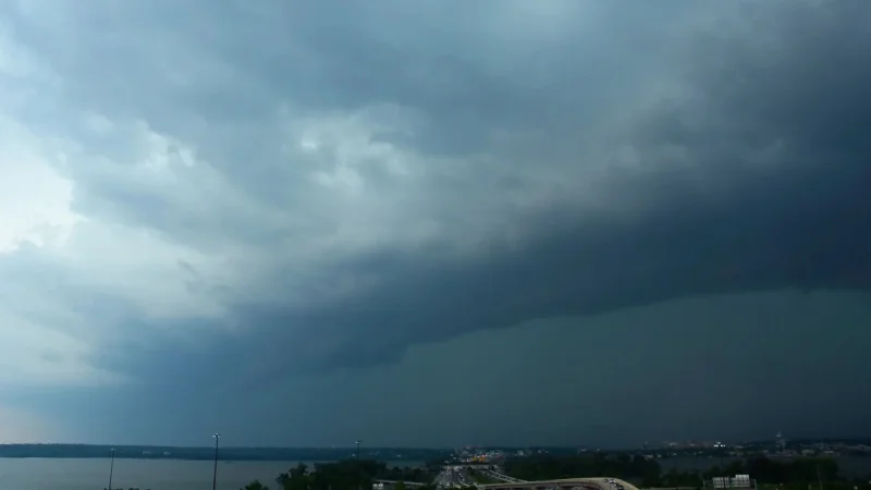 Severe Thunderstorm Watch Holds Over DC Region Until 11 p.m. — Is It Raining In Washington Dc