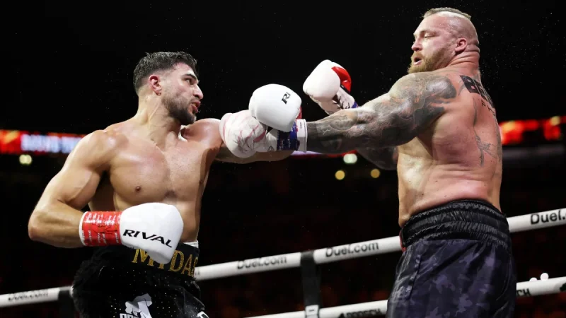 Tommy Fury Wins 59-56 Points Decision in Tyson Fury Fight
