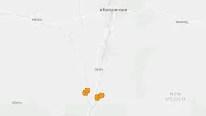 Valencia County Fire Department Tracks 3.9 Quake Near Jarales — Latest Earthquake Near Me
