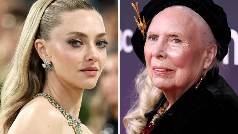 Amanda Seyfried Wept After Learning Blue for Joni Mitchell Role