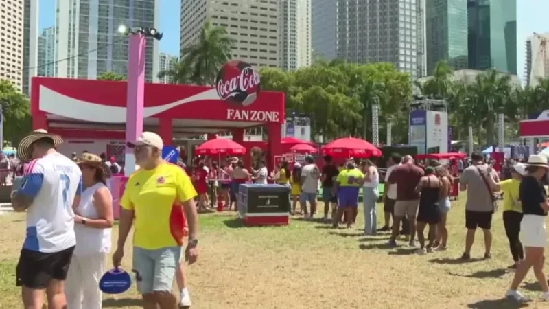 Bayfront Park Draws Fans to Miami Stadium World Cup Festival