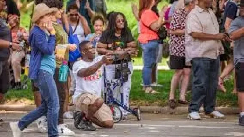Lake Charles Parade Draws Dozens for Juneteenth Federal Holiday