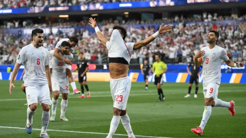 Ramin Rezaeian Scores 32nd-Minute Equaliser for Iran