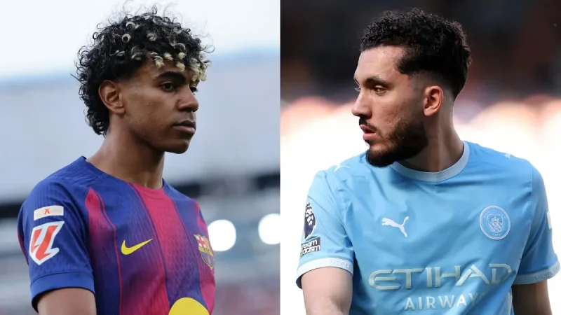 Rayan Cherki fits Leboeuf's Barcelona XI with Lamine Yamal