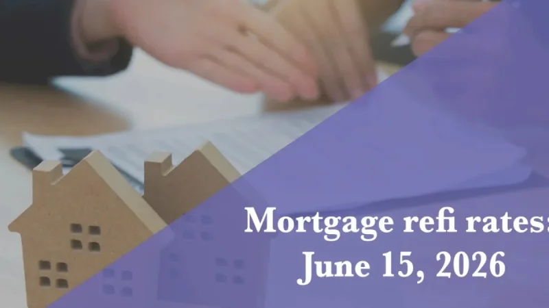 Refinance Rate Holds at 6.58% as 30 Year Mortgage Rate