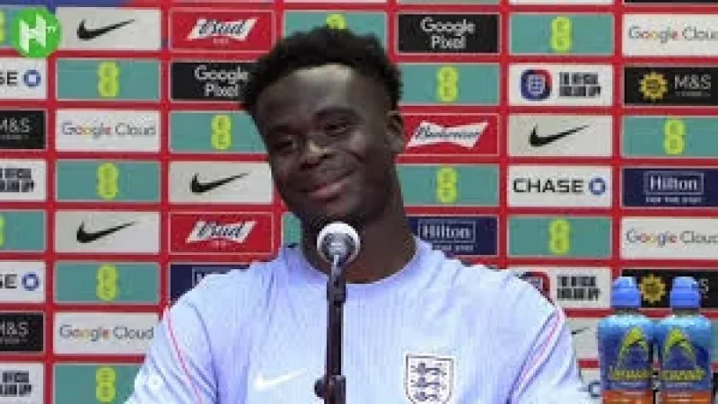 Saka Says He Is Ready To Go For England World Cup