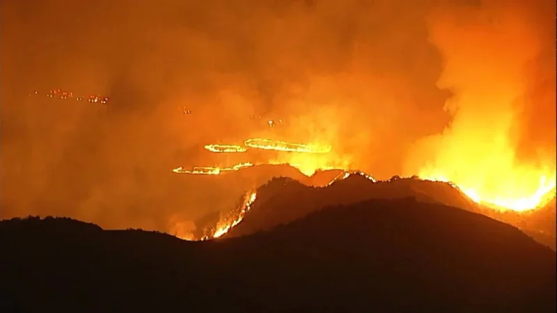 Shore Fire Reaches 25% Containment Near Calimesa — Fire Map
